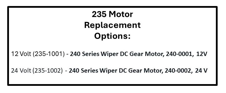 235 Replacement Options
