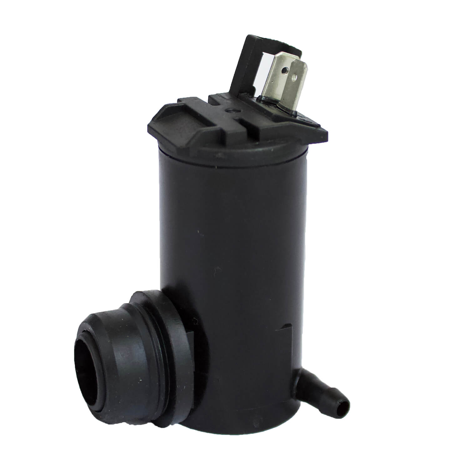 Washer pump outlet